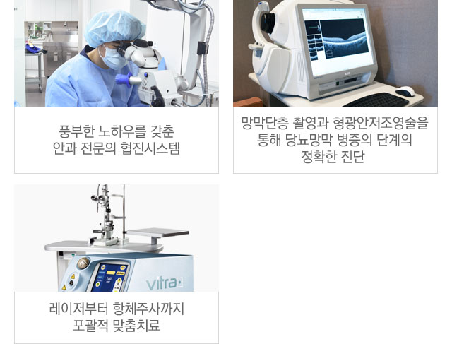 연세안과당뇨망막병증치료특징